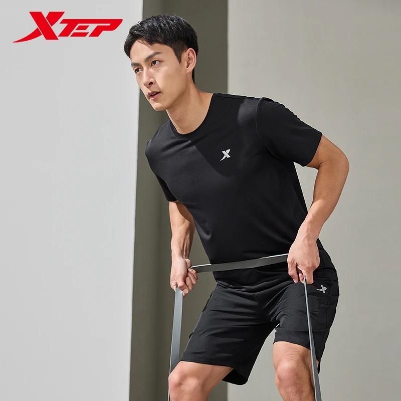 Xtep – combinaison de sport à manches courtes pour hommes, combinaison d'été absorbant la sueur, séc