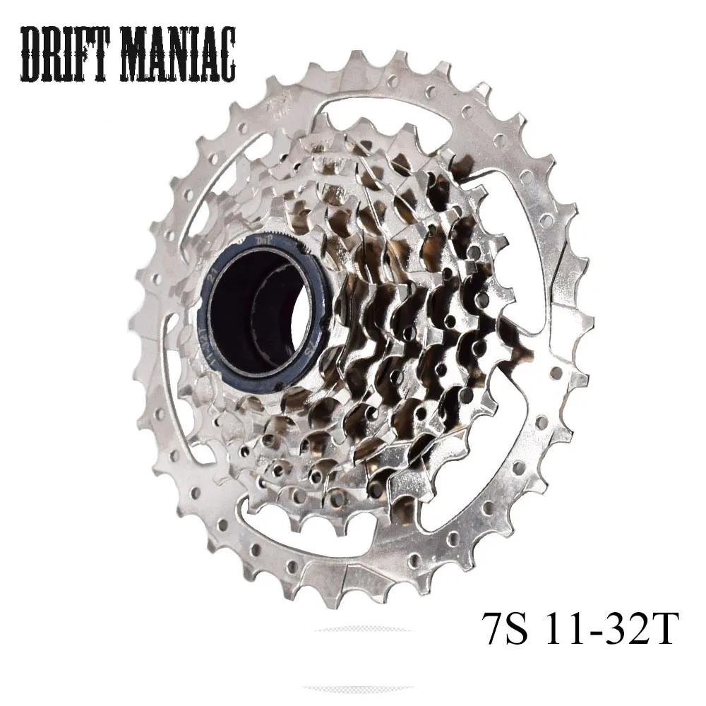 Pignon de roue libre de vélo à 7 vitesses, MANIAC DRIFT 11-32T 7S Epoch