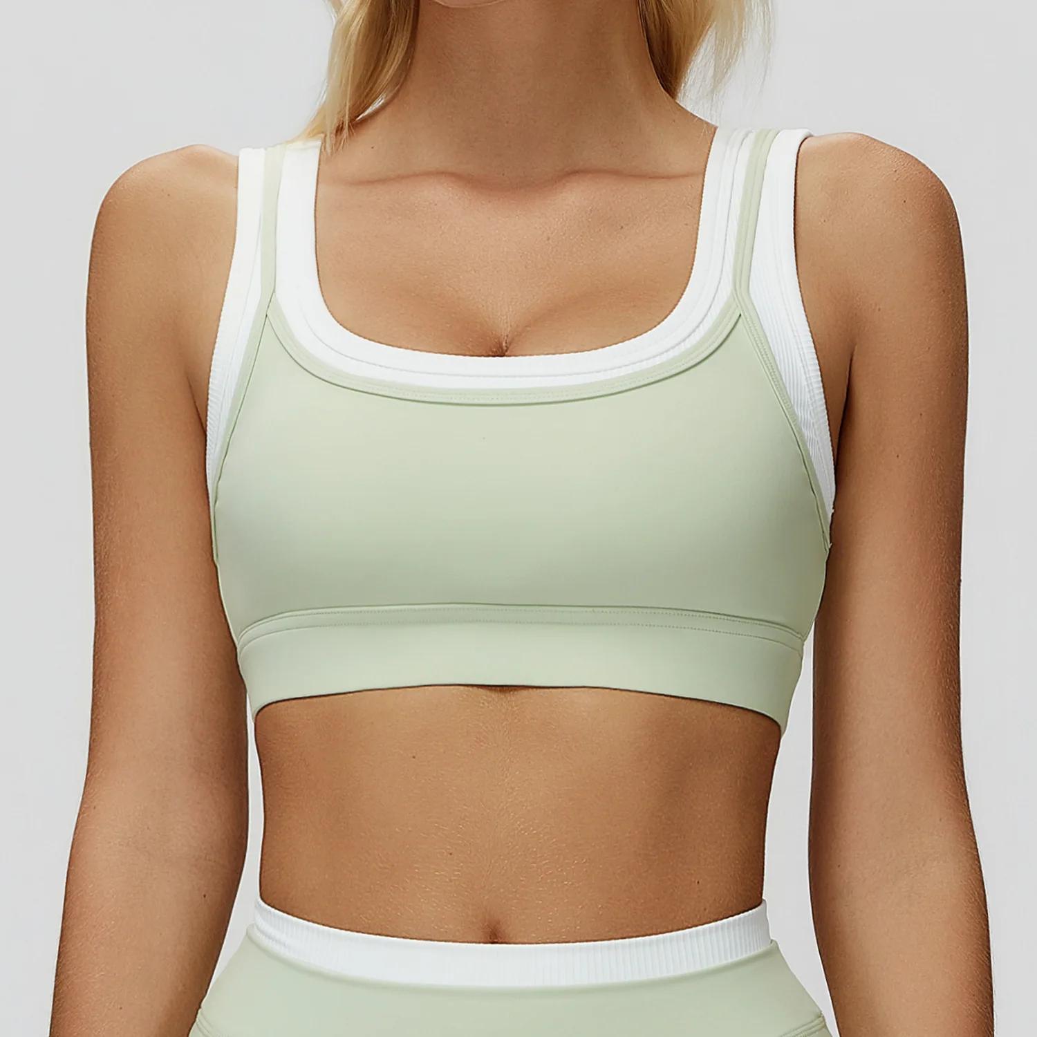 Soutien-gorge de Yoga respirant, gilet de Fitness, Anti-transpiration, sous-vêtements de Sport pour