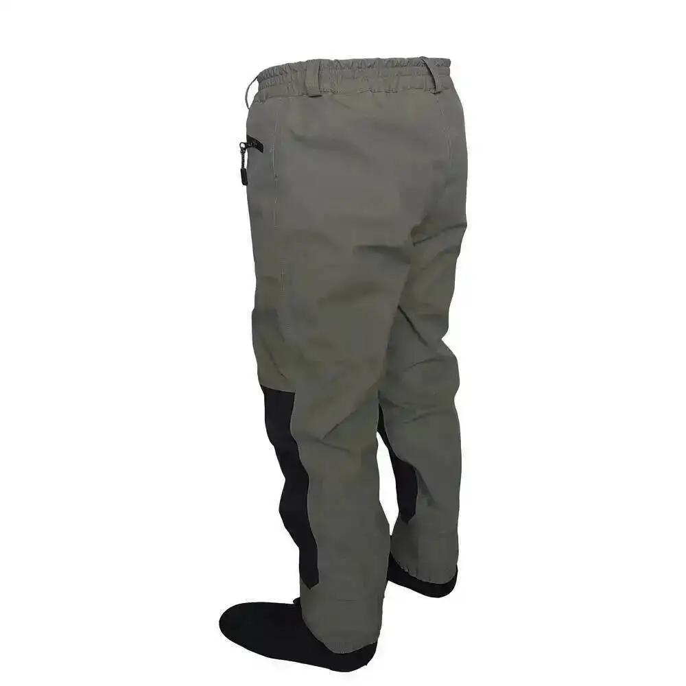 3 couches respirant imperméable à l'eau pêche à la mouche taille cuissardes bas haut pantalon Wader