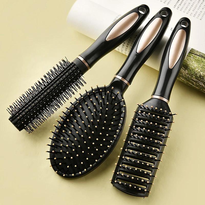 Peigne antistatique à airbag, Massage en plastique, brosse à cheveux antistatique, soins pratiques,