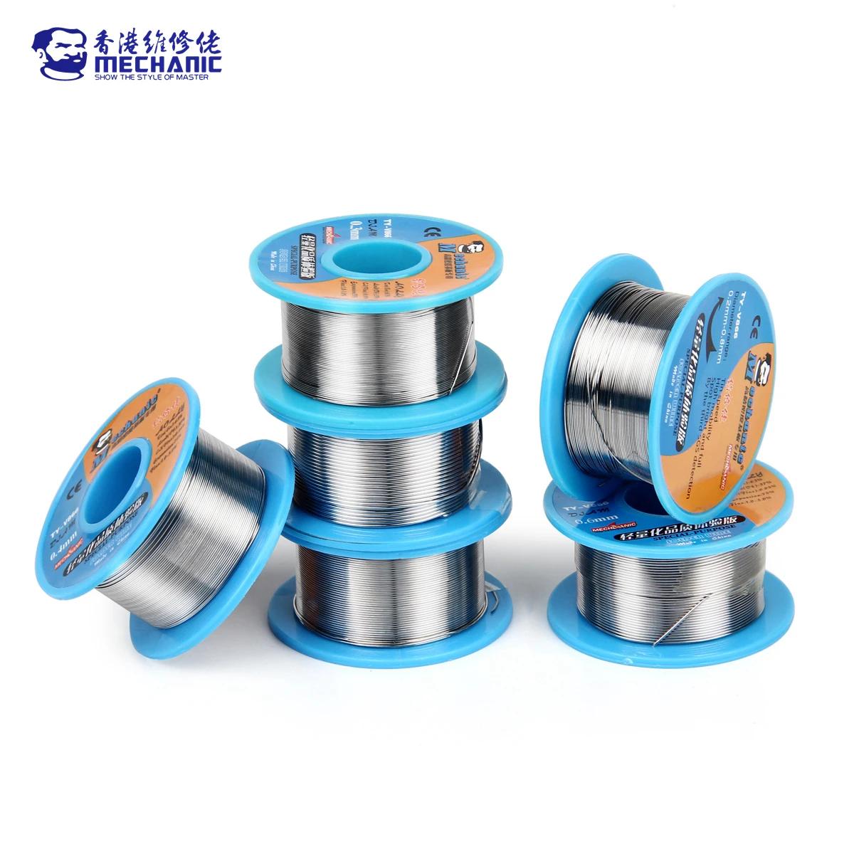 MÉCANIQUE TY-V866 40g Noyau de colophane douce 183 ℃ Câble de fer de flux de soudure de fil de sou