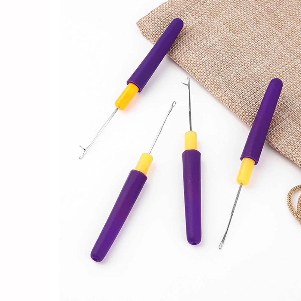 Crochet de loquet professionnel, aiguille pour Dreadlock, pour Extension de tresse de verrouillage,