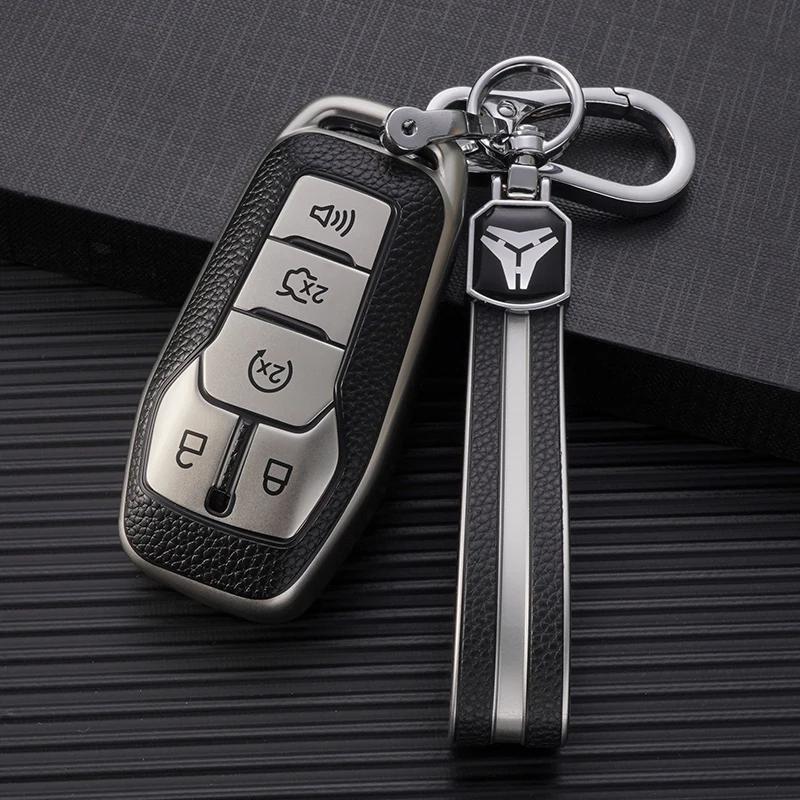 Étui en TPU pour clé télécommande, coque de porte-clés pour Ford Fusion Mondeo Mustang F 150 Explore