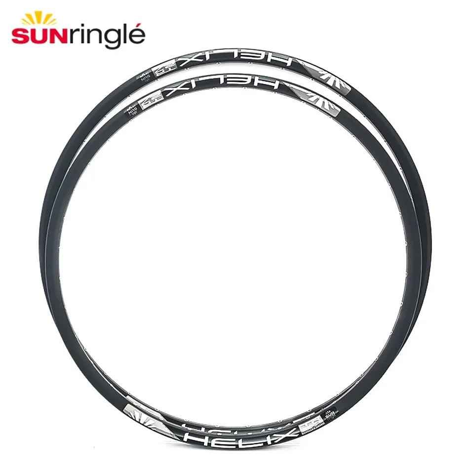 SUNRINGLE-Jante de vélo HELIX en alliage d'aluminium, pour VTT TR25 TR27 TR29 28H 32H, jante de roue