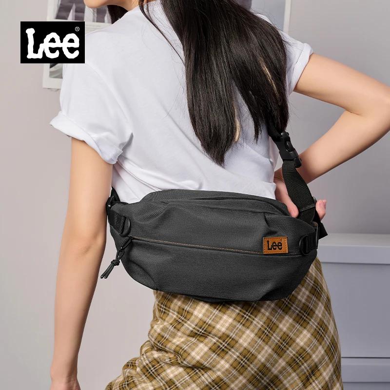 LEE femmes hommes Oxford bandoulière taille sac étanche course Sport unique épaule Slingbag voyage i