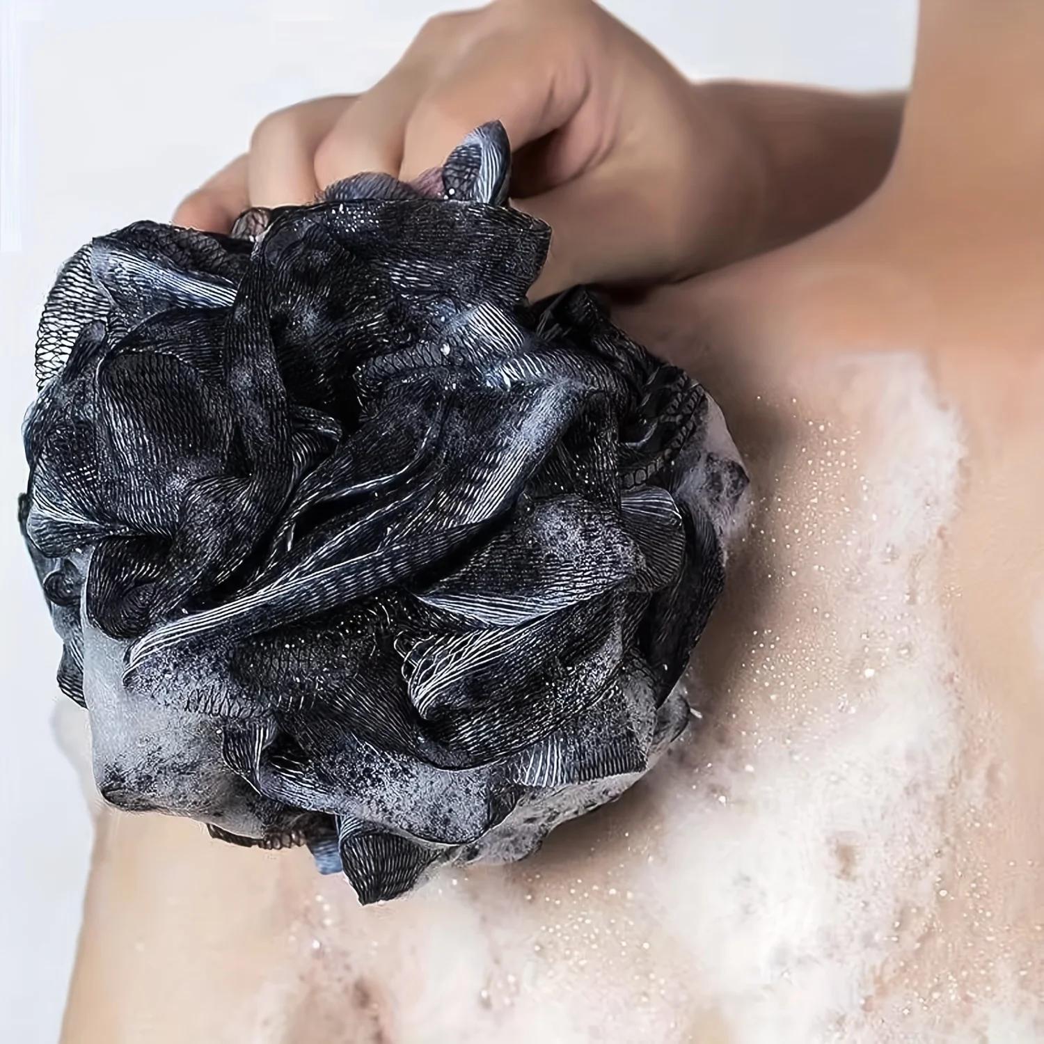 Ensemble d'épurateur corporel exfoliant – comprend un épurateur de dos, un gant de bain et une épong