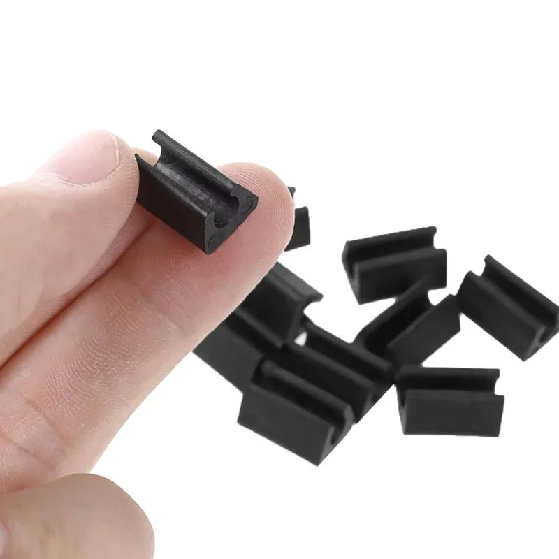 Coussinets de pieds de meubles en plastique, couvre-pieds de Table, coussinets de chaise, colliers d
