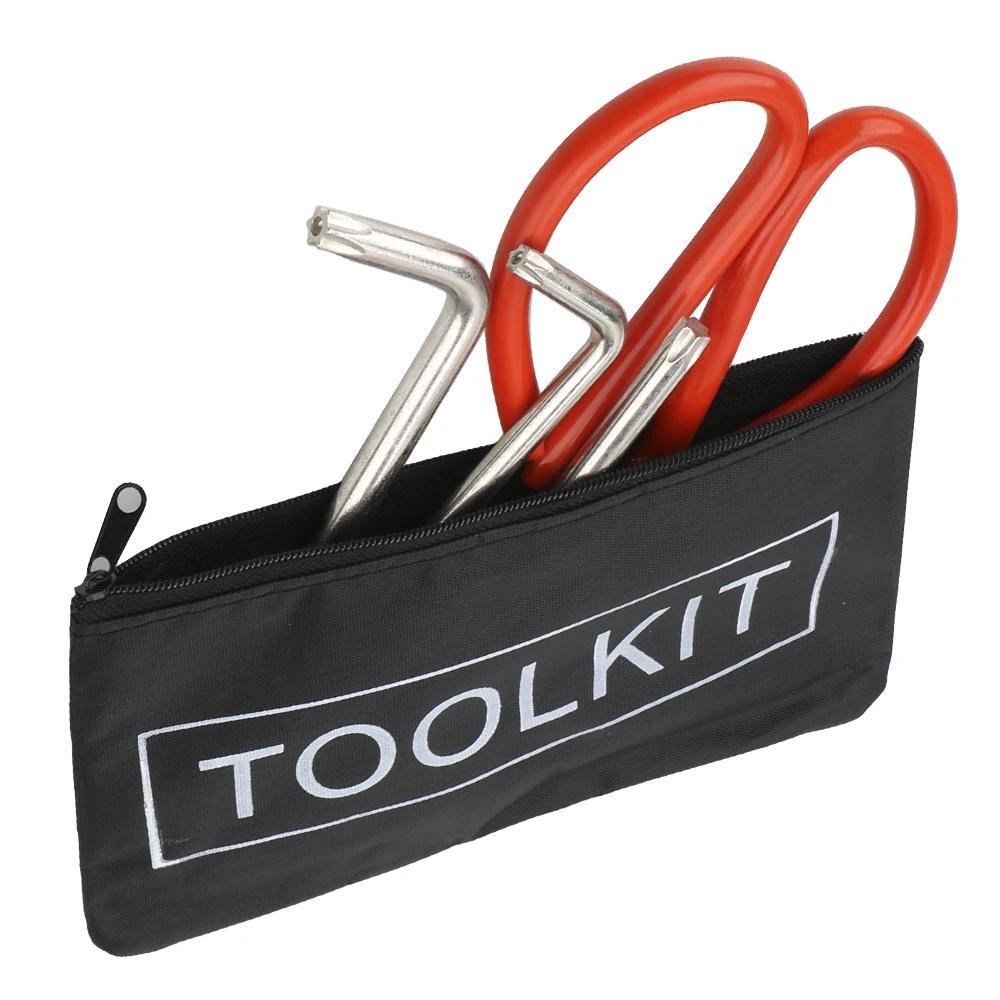 Trousse à outils en toile Oxford, sac portable multifonction, sacs de rangement, petit sac à outils,