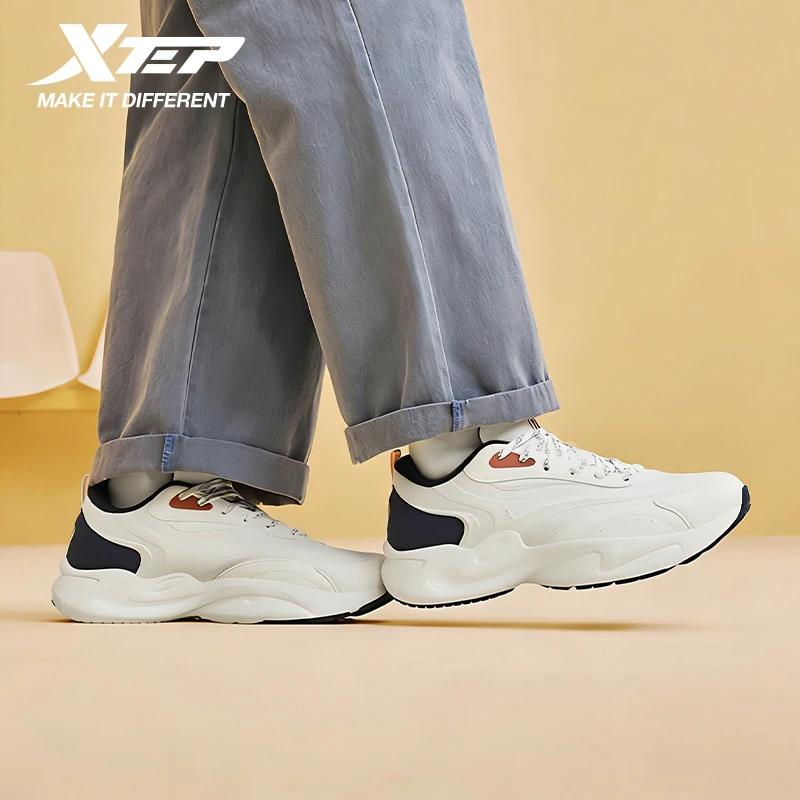 Xtep chaussures pour hommes chaussures de plein air rebond doux antidérapant chaussures décontractée