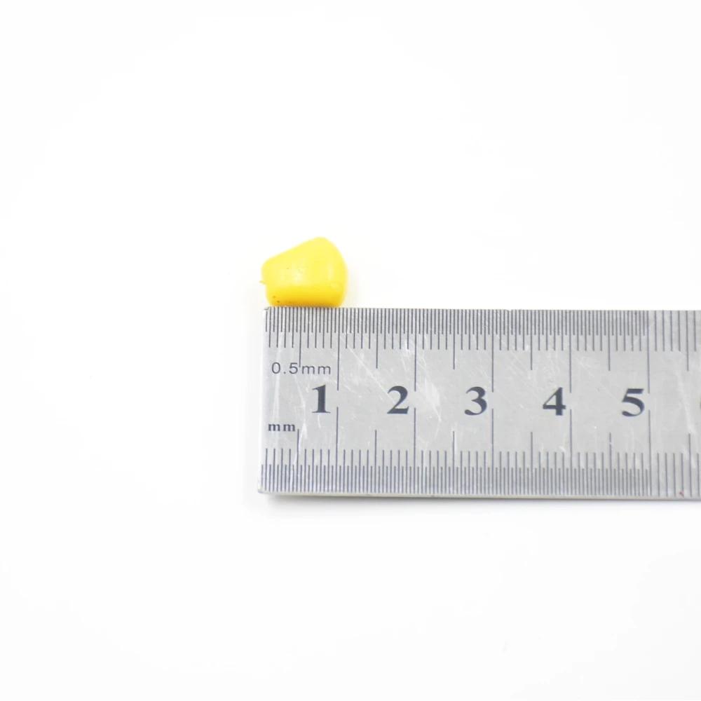 Leurre souple flottant en silicone, appât Élidéal pour la pêche à la carpe, 1cm, 0.4g