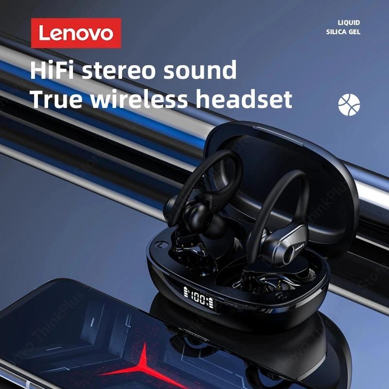 2/4/6/8 pièces d'origine Lenovo LP75 sans fil sport Bluetooth casque oreillette réduction du bruit é