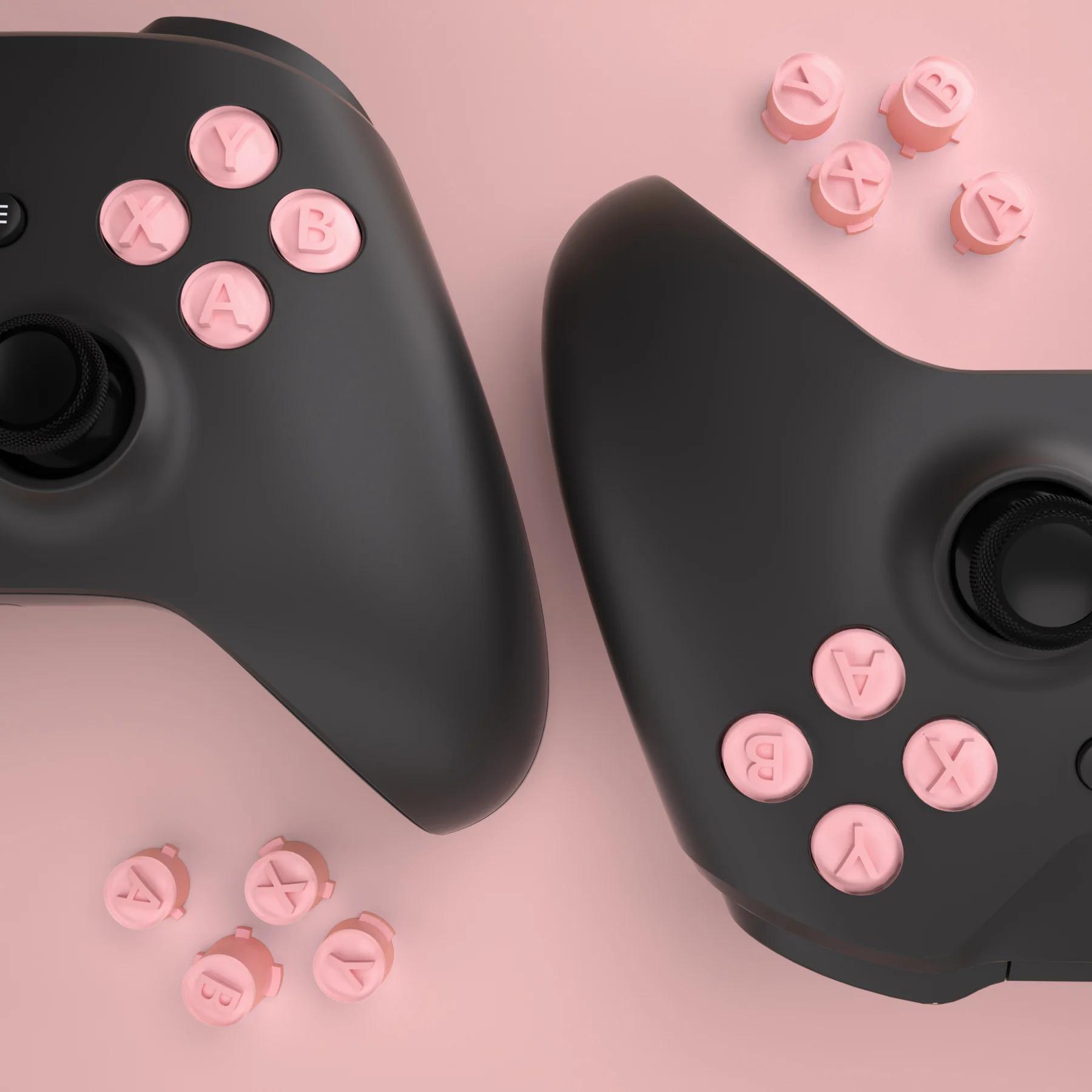 EXtremeRate-Remplacement des boutons ABXY, 3 tons, classique, attention ols, manette sans fil Xbox C