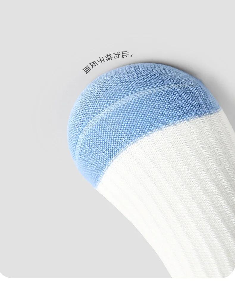 Chaussettes pour enfants printemps 2026, motif dessin animé chiot et lettres, chaussettes en coton p