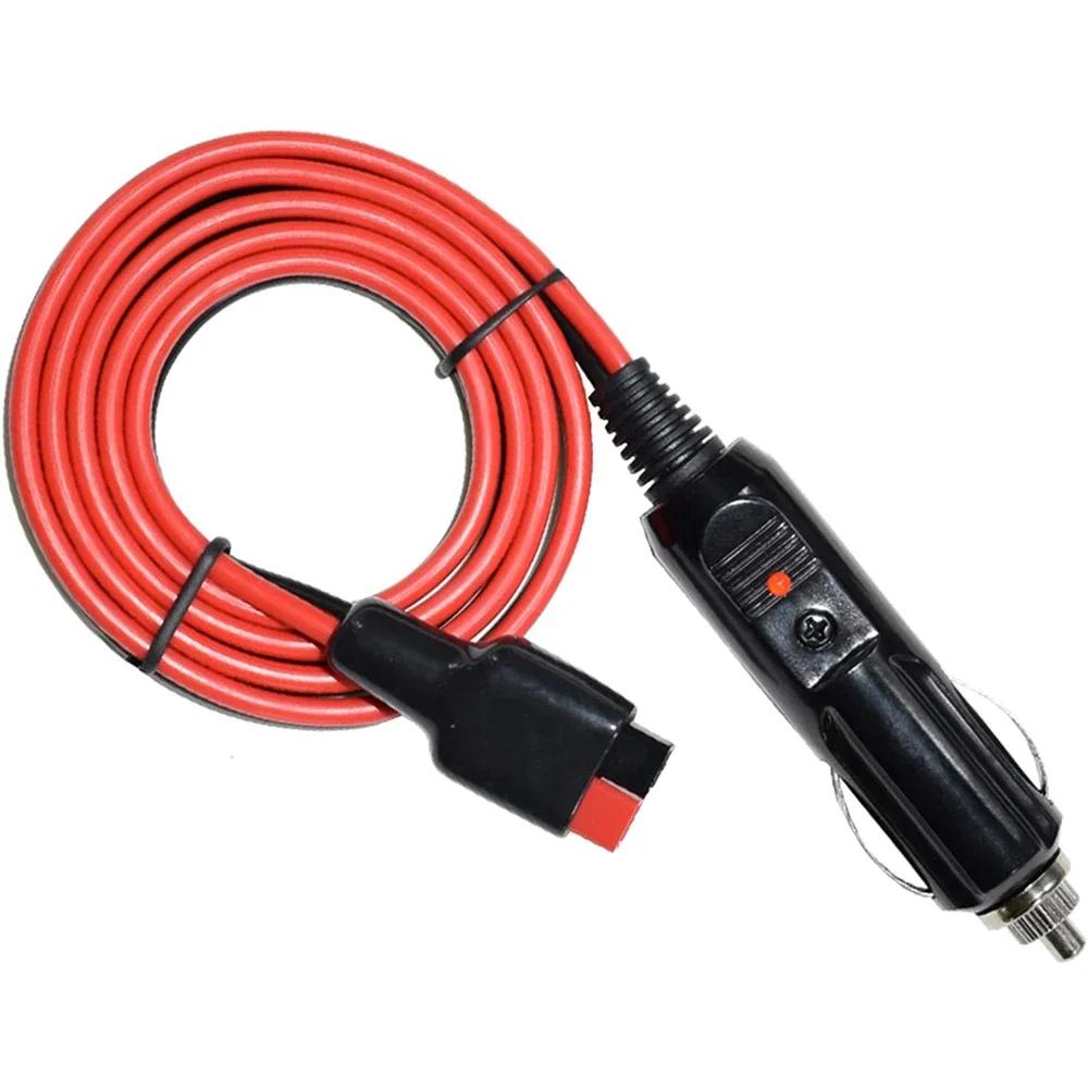 Prise allume-cigare de voiture, câble d'extension de 95cm, adaptateur de chargeur de batterie 14awg,