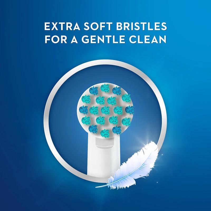 Têtes de brosse à dents électrique Oral B de rechange pour enfants, poils souples, soins quotidiens,