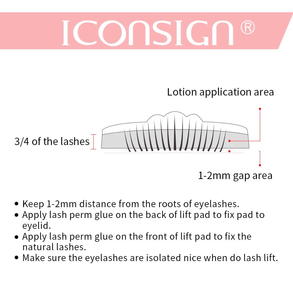 ICONSIGN-Kit de levage de cils, rehausseur de cils, rehausseur de cils, maquillage permanent des yeu