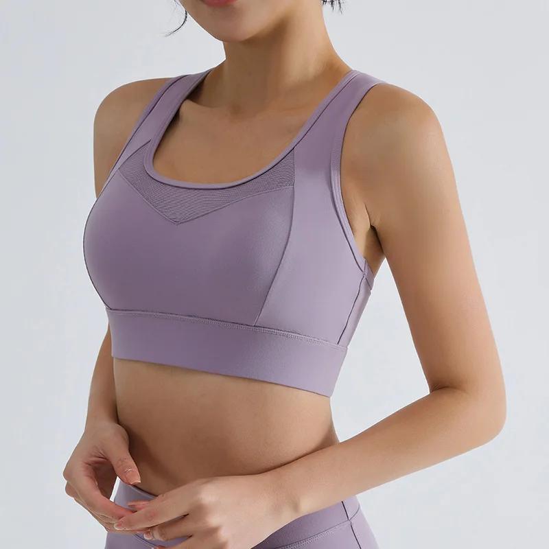Soutien-gorge de sport à fort Impact 3XL haut pour femmes soutien-gorge complet Push Up réglable vêt