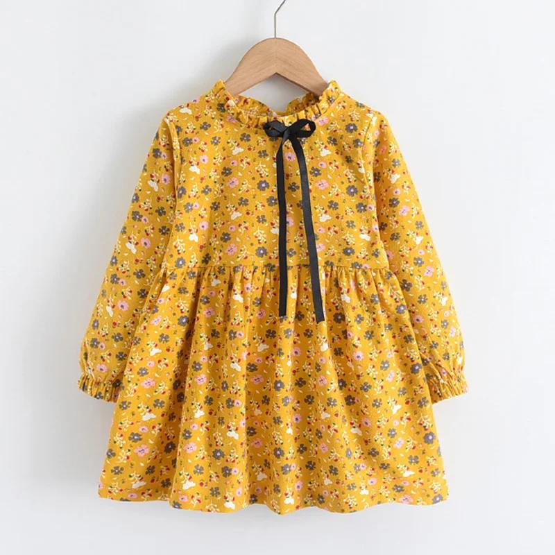 Bear Leader – robe de printemps pour filles, tenue de princesse décontractée, Costumes floraux, vête