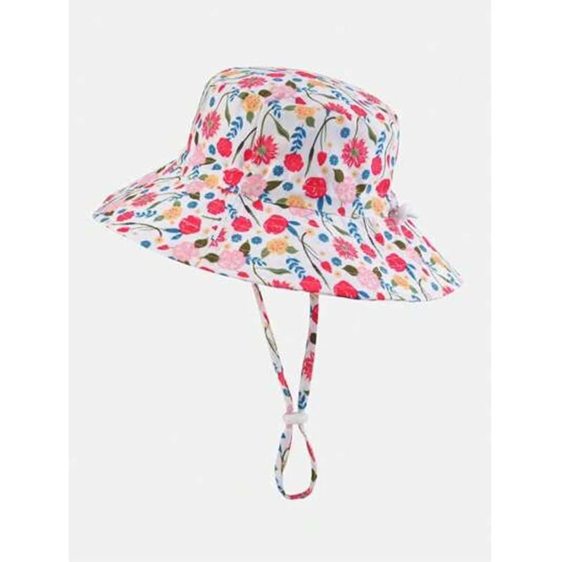 Nouveaux chapeaux et casquettes pour enfants 2025 – Deux casquettes solaires imprimées réglables, re