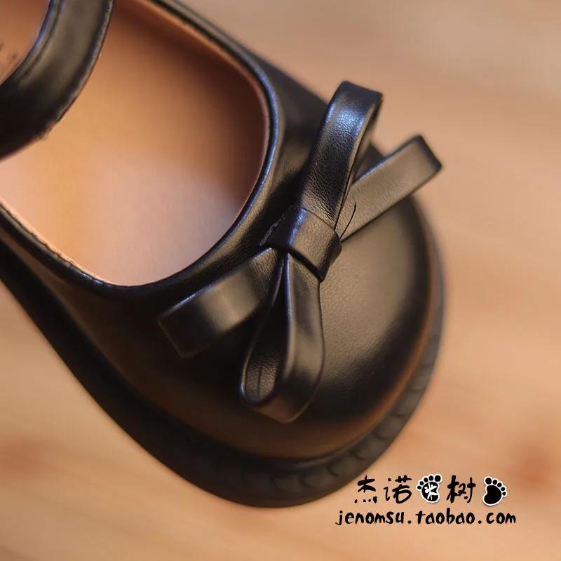 Petites filles chaussures printemps automne enfants chaussures en cuir PU souple pour fille école Ma