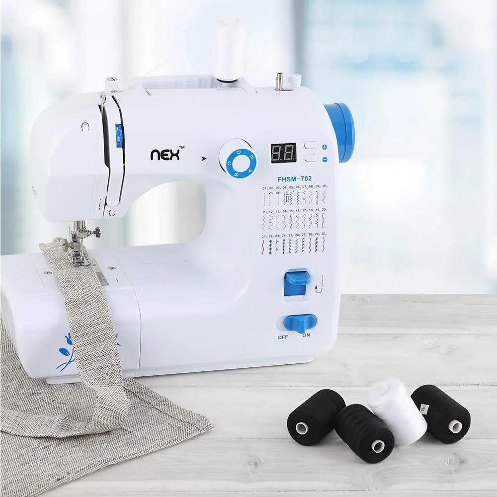 Ensemble de fils à coudre en polyester pour machines à main, Végétde bricolage, 500m, 2 pièces