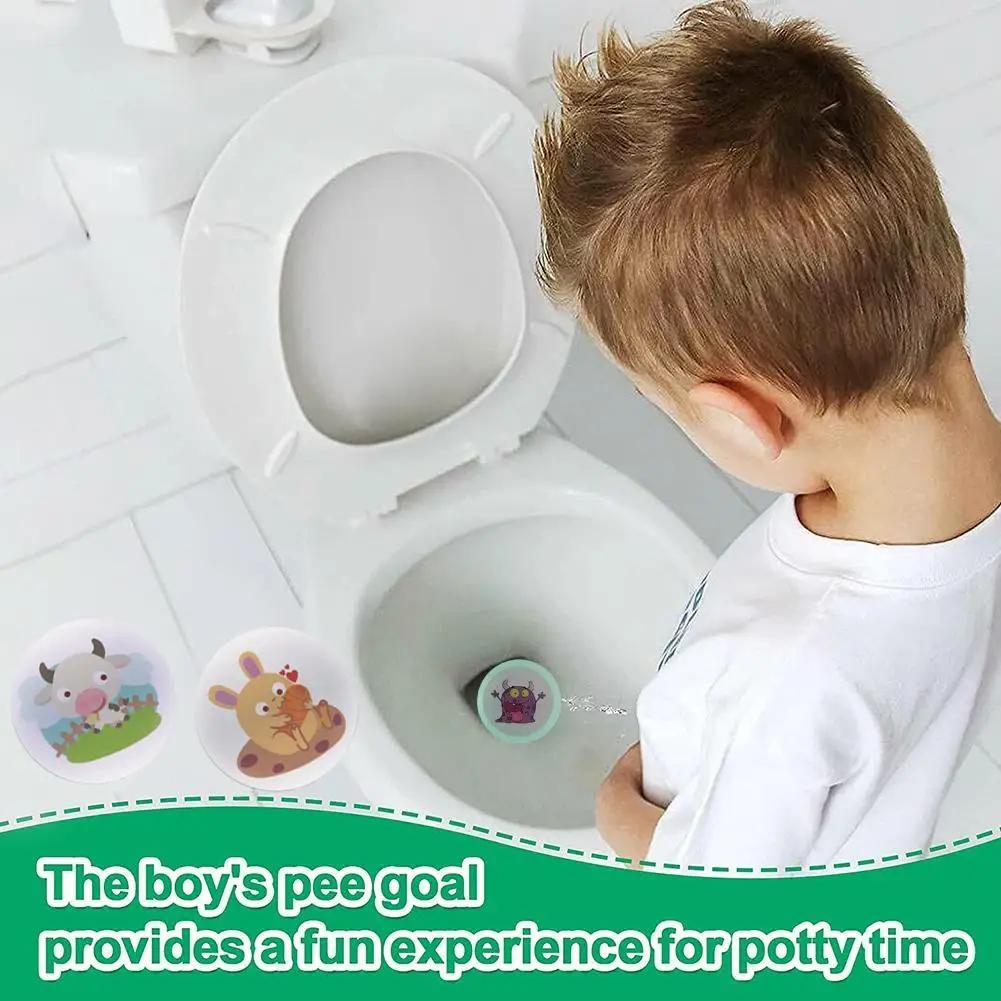 Autocollant de toilette thermochromique étanche pour urinoir, autocollant de formation, document pro
