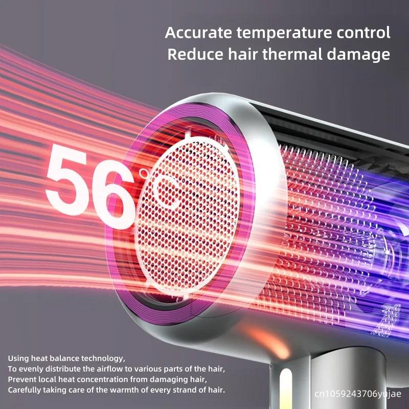 Nouveau sèche-cheveux pliant Portable 2300W haute puissance température constante Ion négatif maison