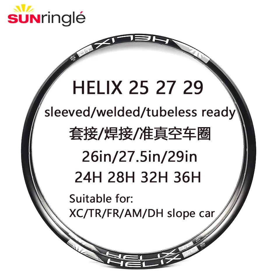 Sunring – jante de vtt TUBELESS TR25 TR27 TR29 26 27.5 29 pouces