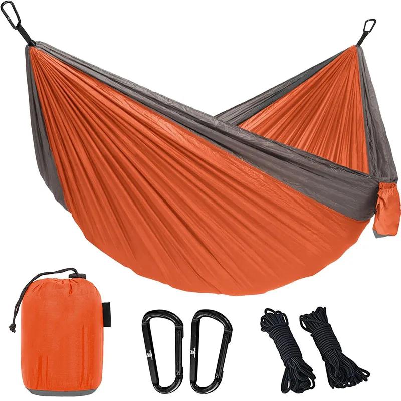Hamac pour Camping Hamacs Équipement pour l'extérieur Sac à dos Survie ou Voyage Portable Léger Para