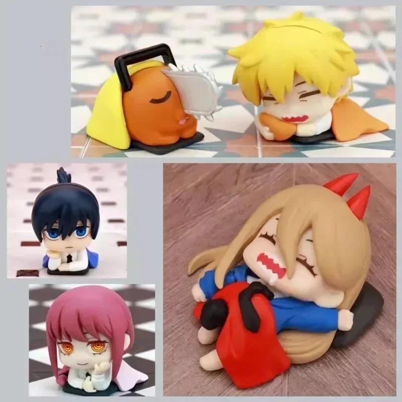 Figurine d'action Aki endormie pour homme tronçonneuse Denji, figurine d'action Kawaii, décoration d