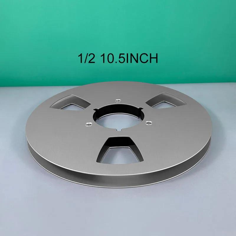 Enrouleur de bande métallique audio analogique, 1/2 ", 10.5", nouveau disque en aluminium, hub ouver