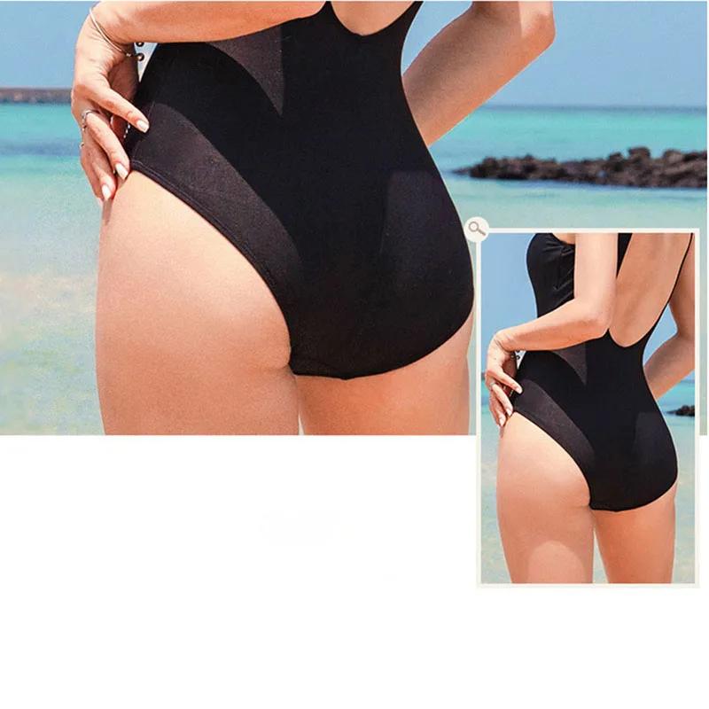 YES MISTRESS-Maillot de bain une pièce pour femmes, tenue sexy, drôle, dos nu, monokini, mignon, bad