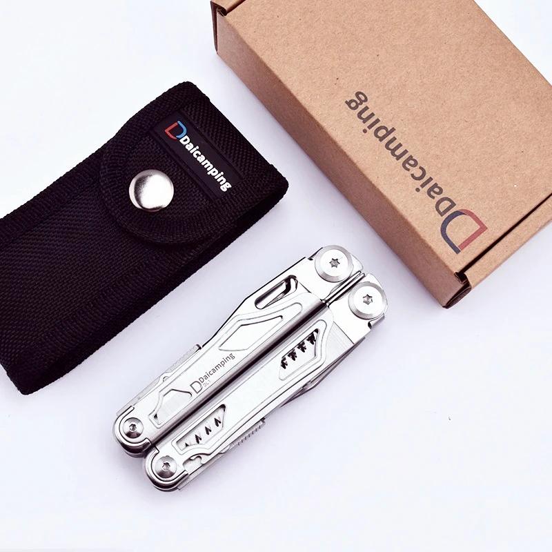 Couteau pliant multifonction Daicamping DL1 DL12 avec pince de coupe supplémentaire / Pince multifon