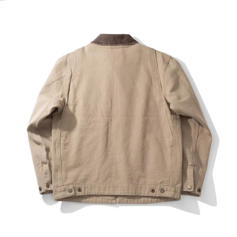 Veste de vol courte rétro pour homme, maillot aviateur coupe-vent, camping en plein air, trekking, e