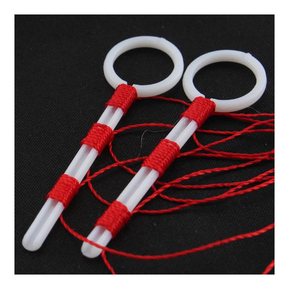 20 pièces fil de coton Bobber Looper noeuds d'arrêt cordon corde corde bouée pêche flotteur accessoi