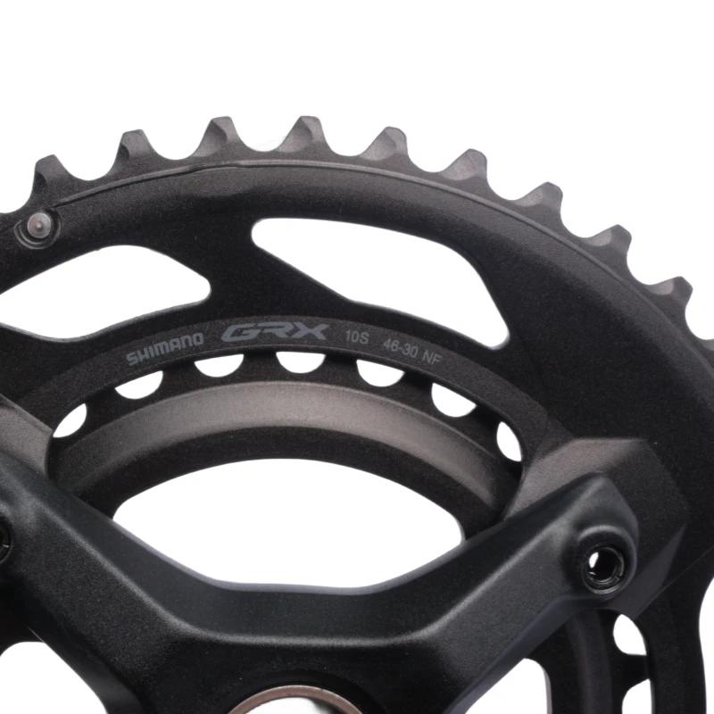 Shimano-Pédalier GRX Jasfemale pour vélo de route, plateau, 2x10 vitesses, 170mm, 172.5mm, 175mm, 46