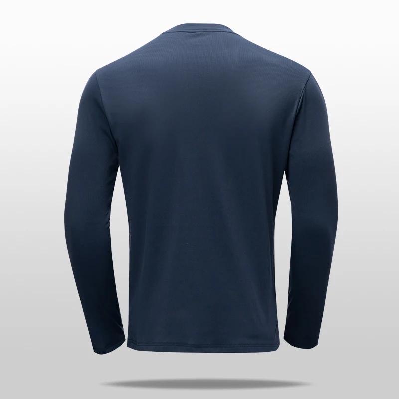 SBWL automne haute qualité hommes course fitness tenue de ville à manches longues T-shirt affaires d