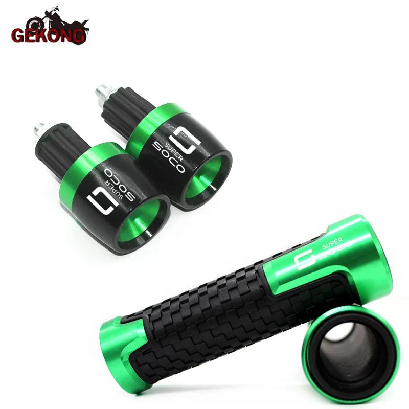 Pour SUPER SOCO CPX CUX TC 50/MAX/WANDER TS poignées de guidon de moto embout de barre de poignée