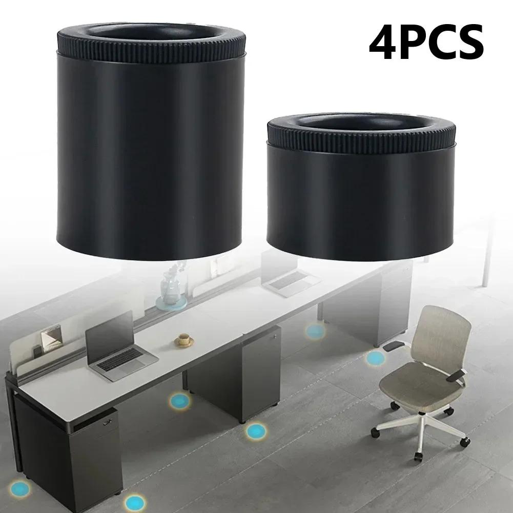 4 pièces robuste canapé armoire pieds jambe ascenseur meubles Extra Raiser support ABS rond réglable