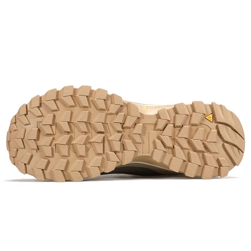 Chaussures randonnée homme cuir véritable respirantes sécurité trekking hiver extérieur