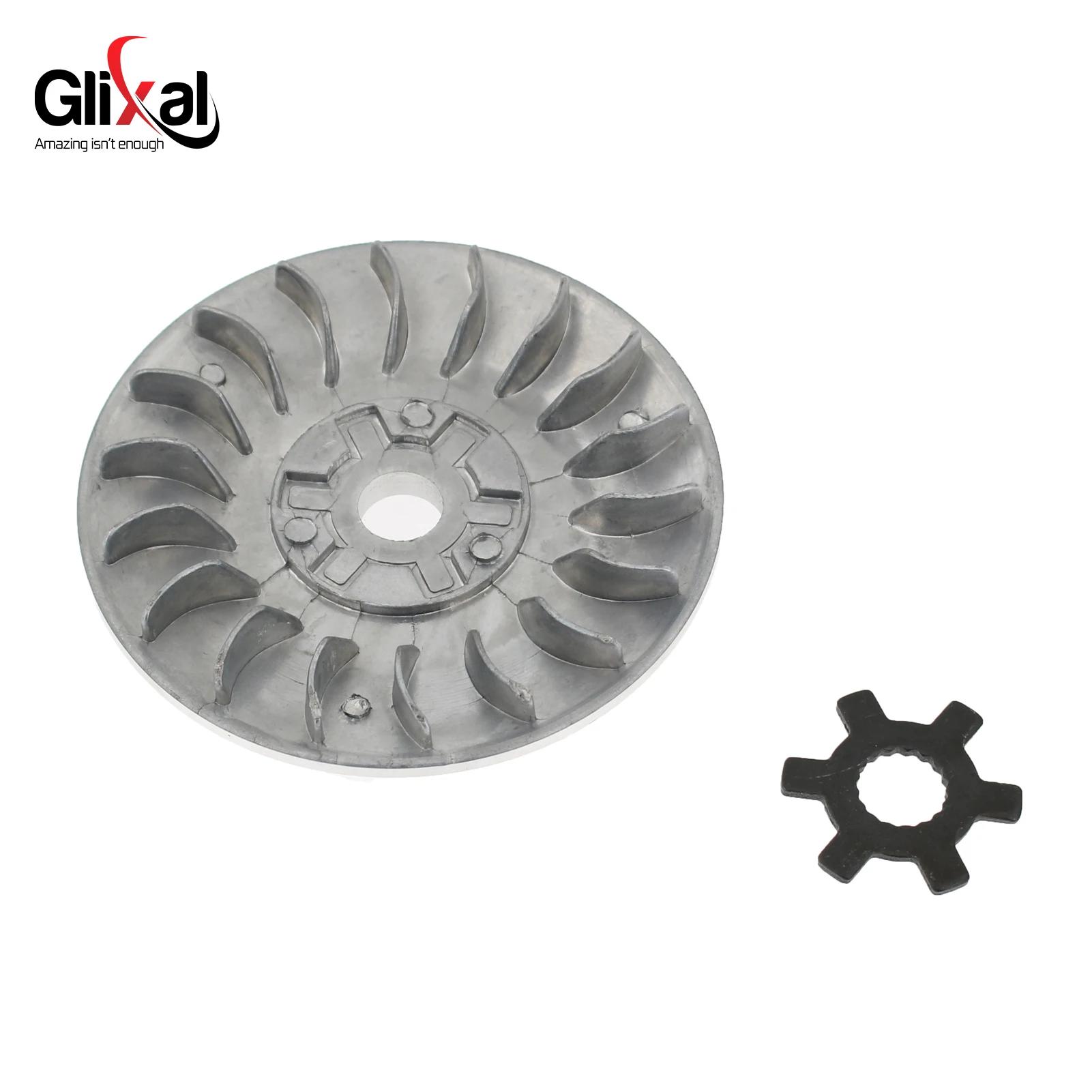 Glixal Ventilateur de variateur de course haute performance 98 mm pour cyclomoteur de scooter Minare