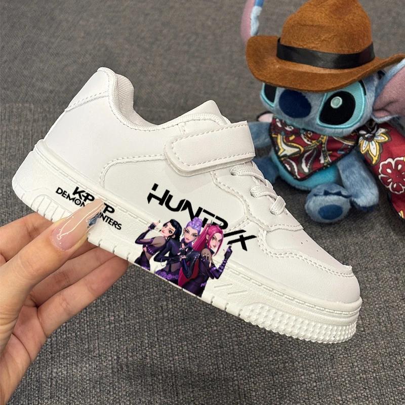 Chaussures décontractées KPOP pour enfants 2026 – Nouvelles baskets de sport imprimées Hunter pour f