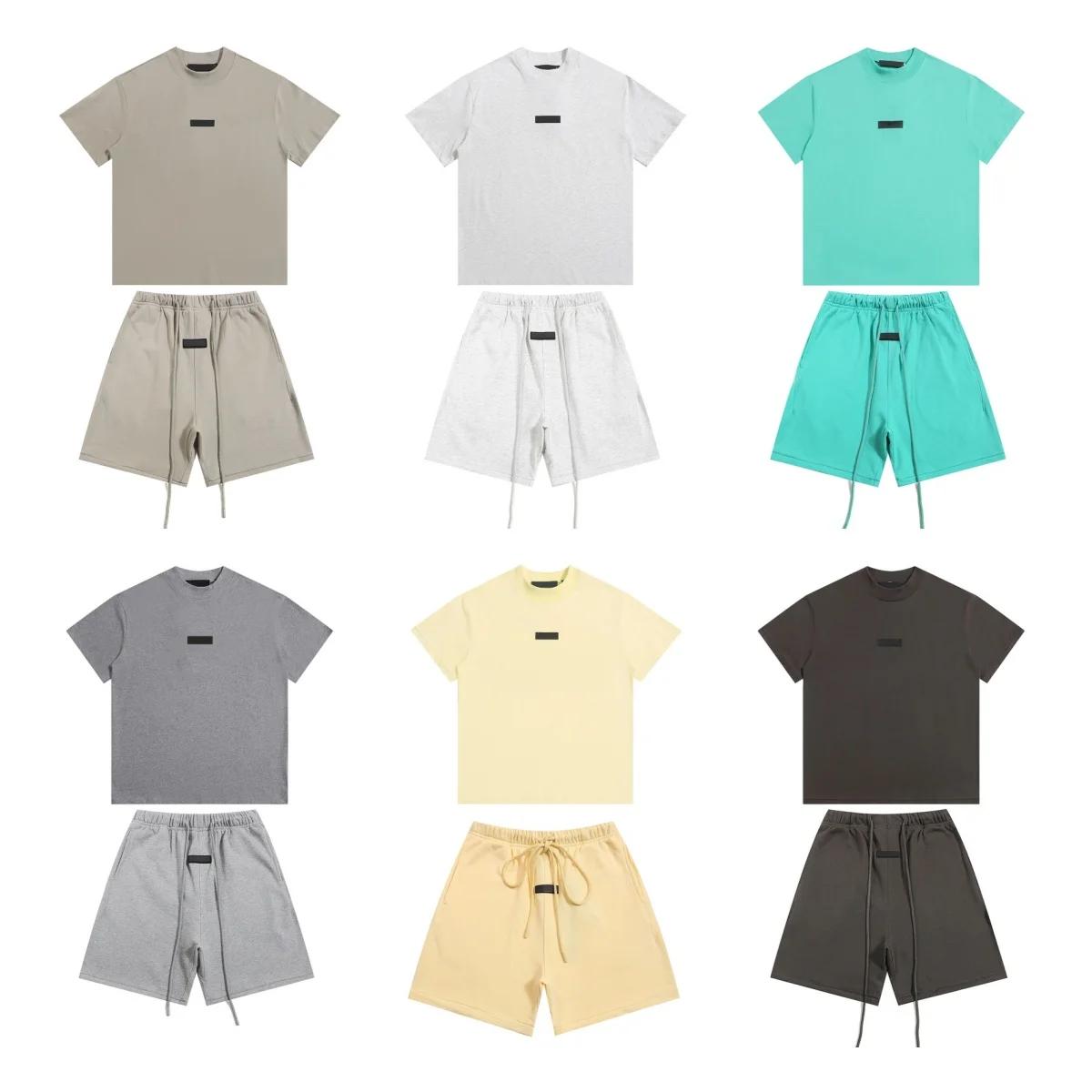 Ensemble T-shirt et short tendance pour homme et femme, collection The Garden, nouvelle coloration,
