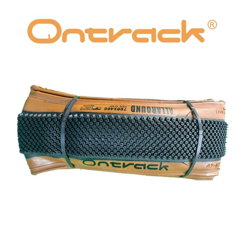 Pneu ONTRACK GRAVEL BIKE 700X40C/700X45V tout-terrain 60TPI en Kevlar, pliable, prêt pour tubeless,