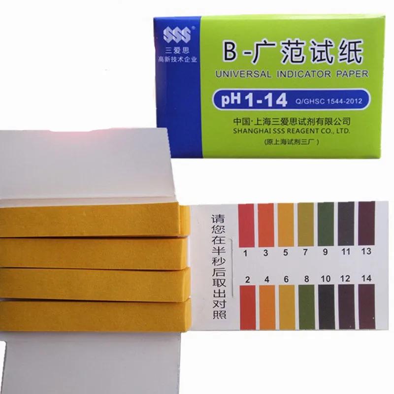 Bandes de test d'acidité du sol avec carte de contrôle, papier Litmus, eau, cosmétiques, professionn