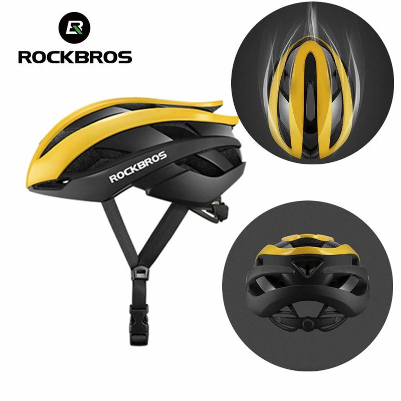 ROCKBROS-casque de vélo ultraléger, casque de vélo de route, vtt, Scooter, casque de moto