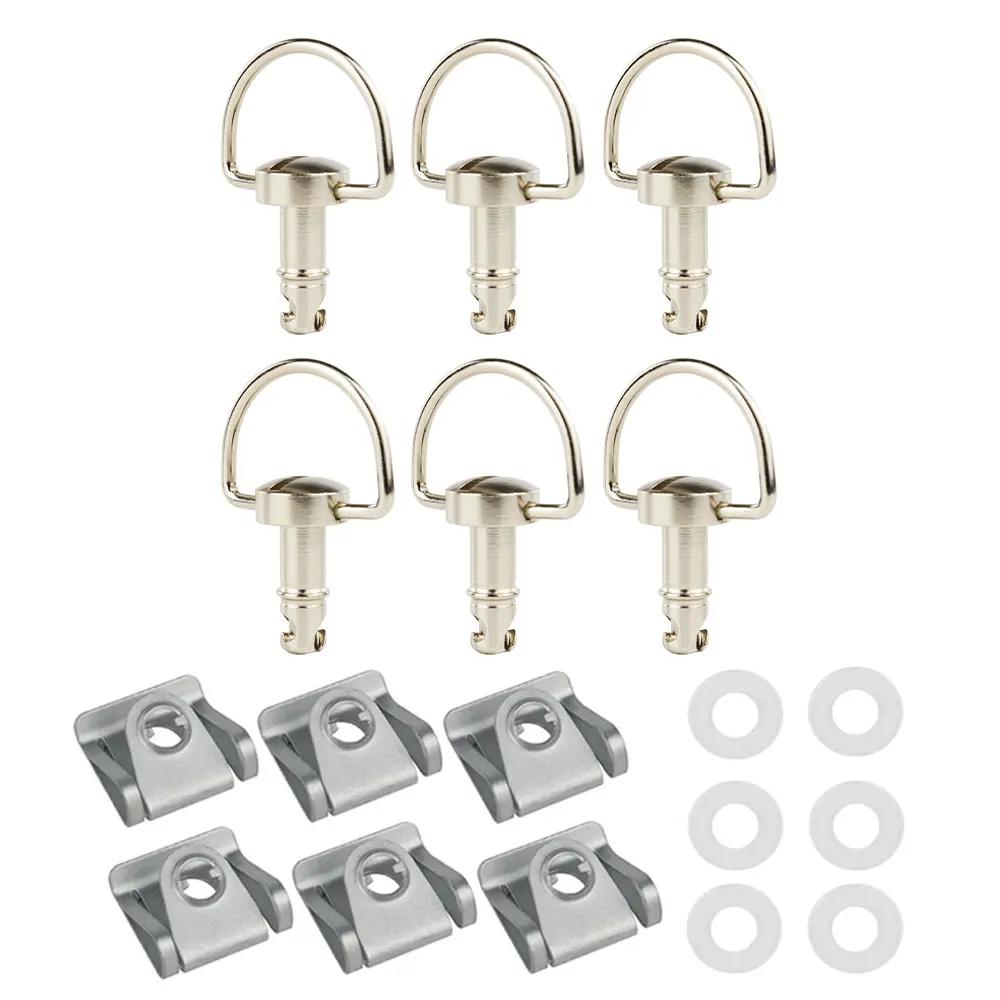 Pour DUCATI MV Agusta Aprilia Yamaha R1 R6 Honda 17mm attaches universelles à dégagement rapide D-RI