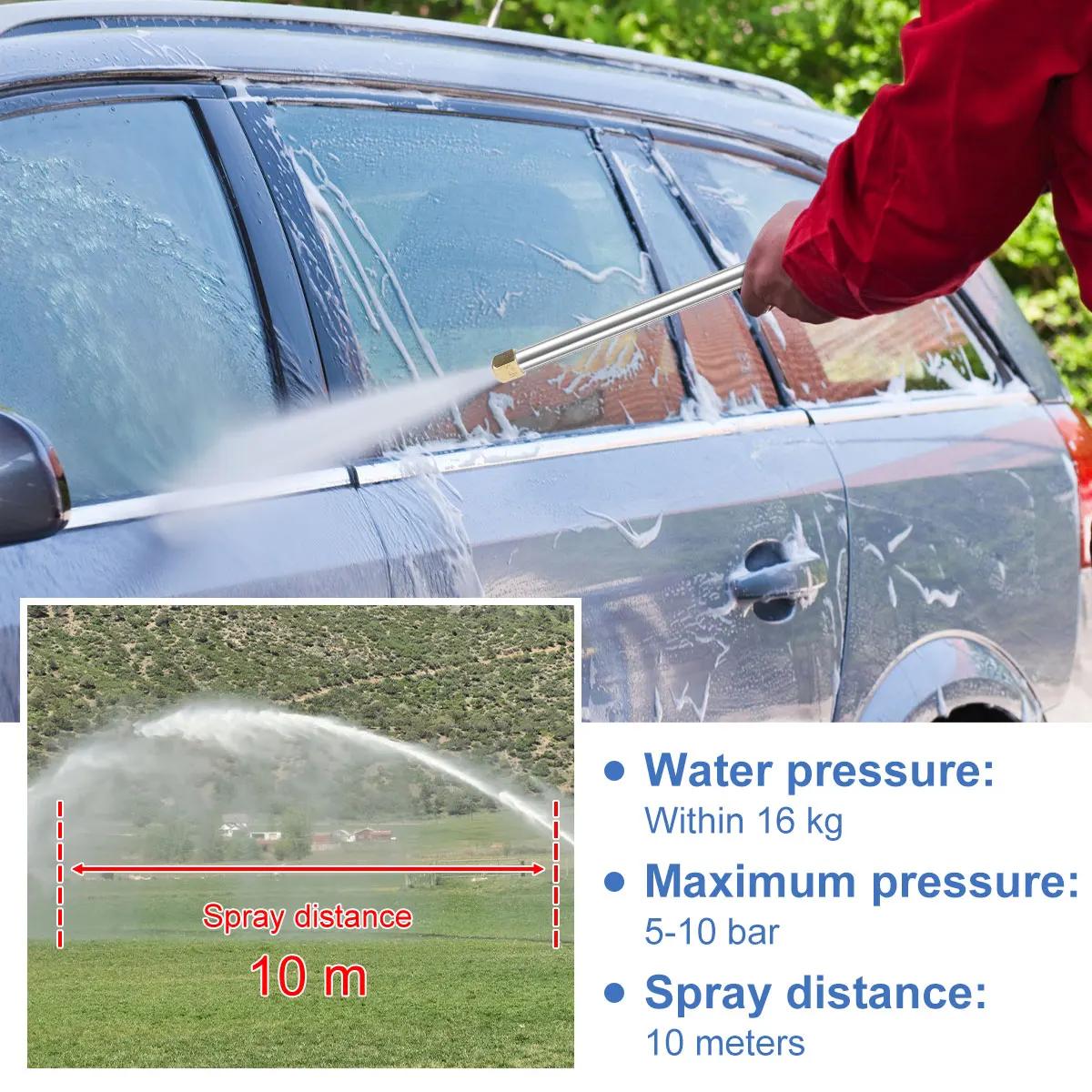 Buse de lavage à haute pression, buse de Jet, laveuse électrique Portable avec 2 buses, outil de pul
