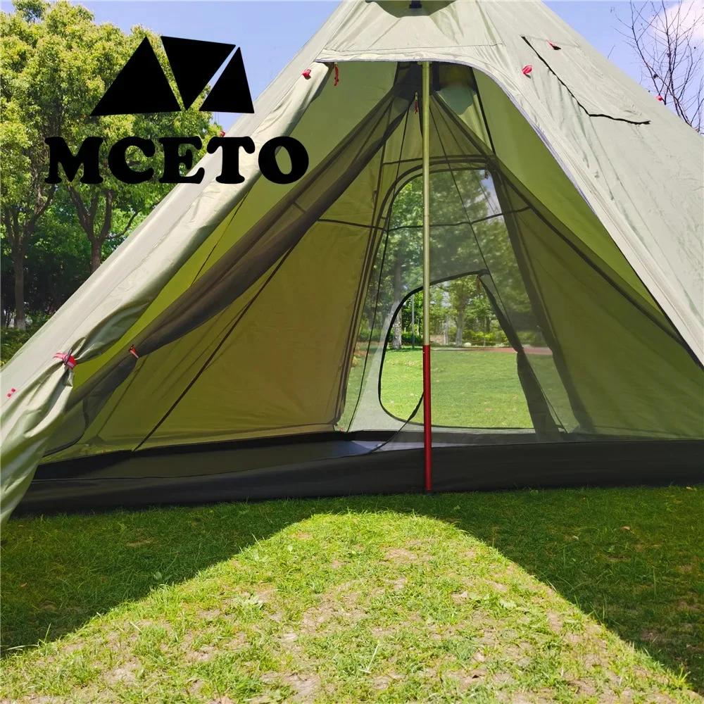 Tente intérieure en forme de tipi Dakota idal, moustiquaire d'extérieur ultralégère, sans tige, pour